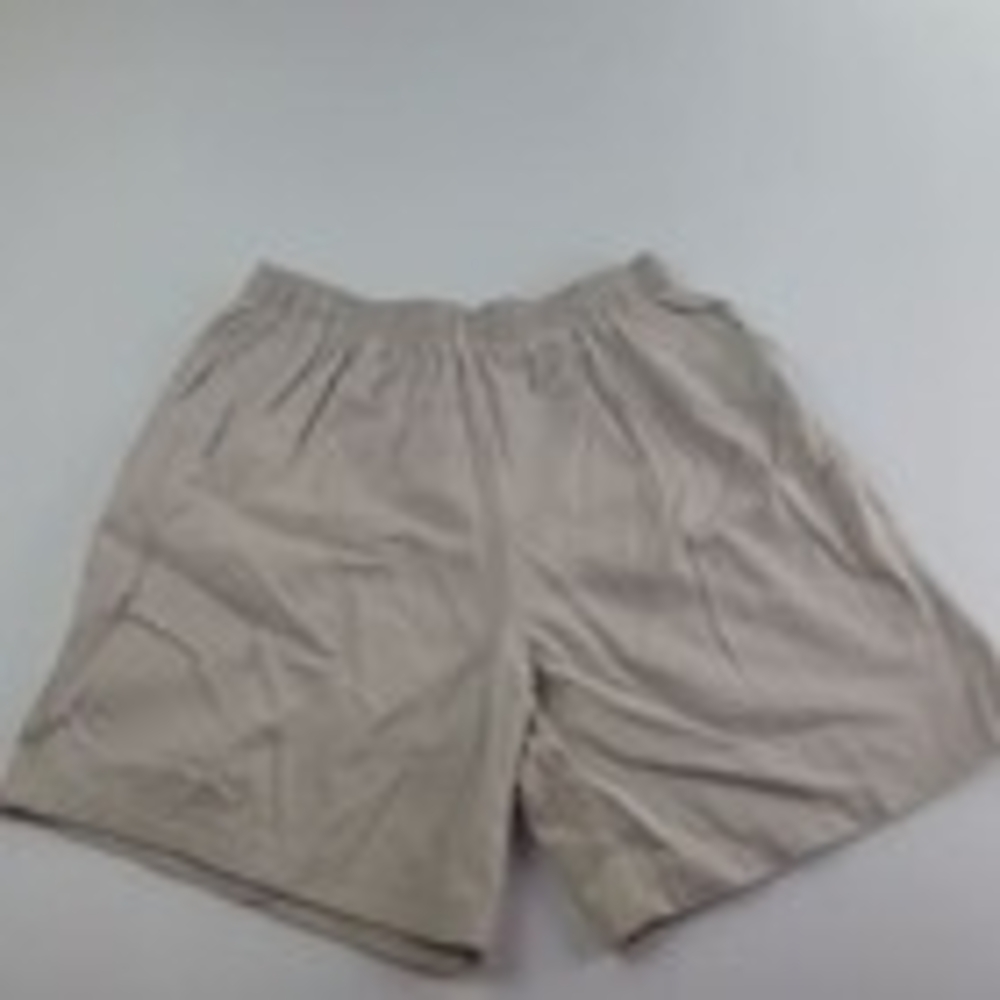 Vintage White Stag Women Pull On Short Pants Elastic Waist sz 4-6 100% Cotton